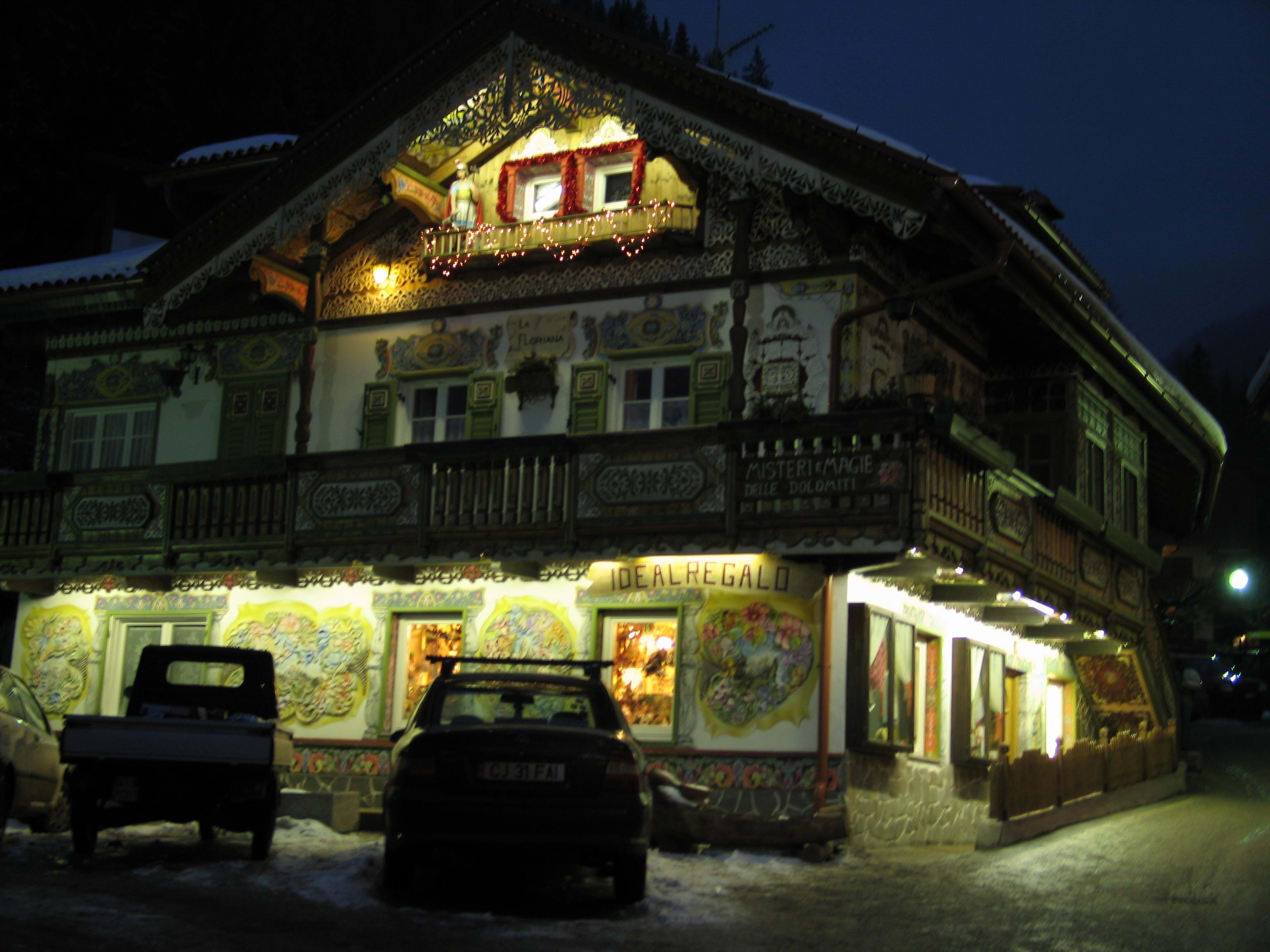 Canazei by night