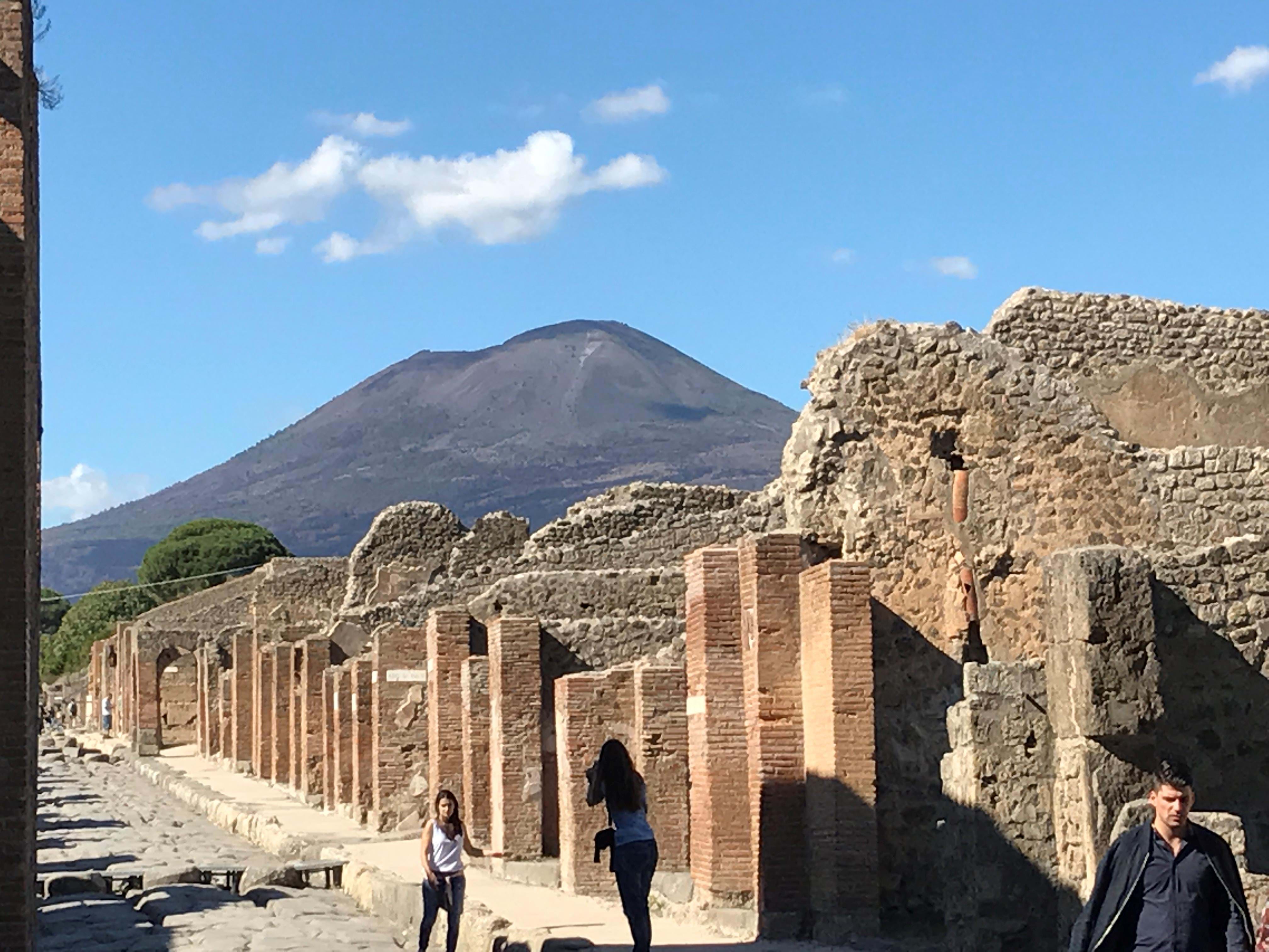 Vesuv og Pompei