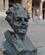 342 Buste Af Strindberg Foran Dramaten Stockholm Sverige Anne Vibeke Rejser IMG 5925