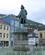 101 Statue Af Ludvig Holberg Bergen Hurtigruten Norge Anne Vibeke Rejser IMG 3405