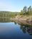 174 Solen Har Bagt Morgentaagen Vaek Og Saeen Ligger Indbydende Stenebyälven Dalsland Sverige Anne Vibeke Rejser IMG 0951