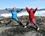 100 Glade Boern Paa Vej Mod Indlandsisen Glacier Lodge Eqi Groenland Anne Vibeke Rejser IMG 6045