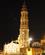 1740 Zaragozas Katedral I Nattelys Zaragoza Aragonien Spanien Anne Vibeke Rejser IMG 3713