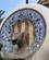 1911 Mosaik Med Slangehoved Gaudi Barcelona Catalonien Spanien Anne Vibeke Rejser IMG 3828