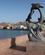121 Skulpture Af Delfiner Og Fisk Langs Corniche Muscat Oman Anne Vibeke Rejser IMG 6516