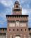 674 Dekoreret Taarn Castello Sforzesco Milano Lombardiet Italien Anne Vibeke Rejser IMG 8705