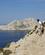 206 Det Kraever Lidt Balance Paa Klipperne Calanques Marseille Provence Frankrig Anne Vibeke Rejser DSC09826