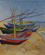 114 Fiskerbaade Paa Stranden Ved Saintes Maries Van Gogh Croisieurope Frankrig Anne Vibeke Rejser IMG 7961