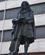 706 Statue Af Gottfried Wilhelm Leibniz I Universitetsgaarden Leipzig Sachsen Tyskland Anne Vibeke Rejser IMG 8807