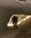 402 Gennem Tunnel Skabt Af Flodvand Gomeda Dalen Kappadokien Tyrkiet Anne Vibeke Rejser PICT0134