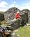 342 Frokost Ved Ruin Af Minearbejderhus Moelwyn Mountains Wales Anne Vibeke Rejser PICT0069