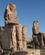 810 Memnon Kolosserne Ved Farao Amenhotep III's Tempel Fra 1350 F.V.T. Luxor Egypten Anne Vibeke Rejser IMG 9767