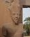 1821 Statue Af Guden Amon Karnak Luxor Egypten Anne Vibeke Rejser IMG 0186