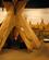 1808 Udstillet Tipi First Peoples Buffalo Jump State Park Ulm Montana USA Anne Vibeke Rejser IMG 2138