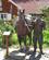 936 Statue Ved Kontoret For Nationalparken Los Glaciares I El Calafate Patagonien Argentina Anne Vibeke Rejser IMG 3464
