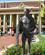 552 Statue Af Mahatma Gandhi Ved Banegaarden Wellington New Zealand Anne Vibeke Rejser IMG 5176