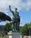 103 Statue Af Julius Caesar Byder Velkommen Til Napoli Italien Anne Vibeke Rejser IMG 1278