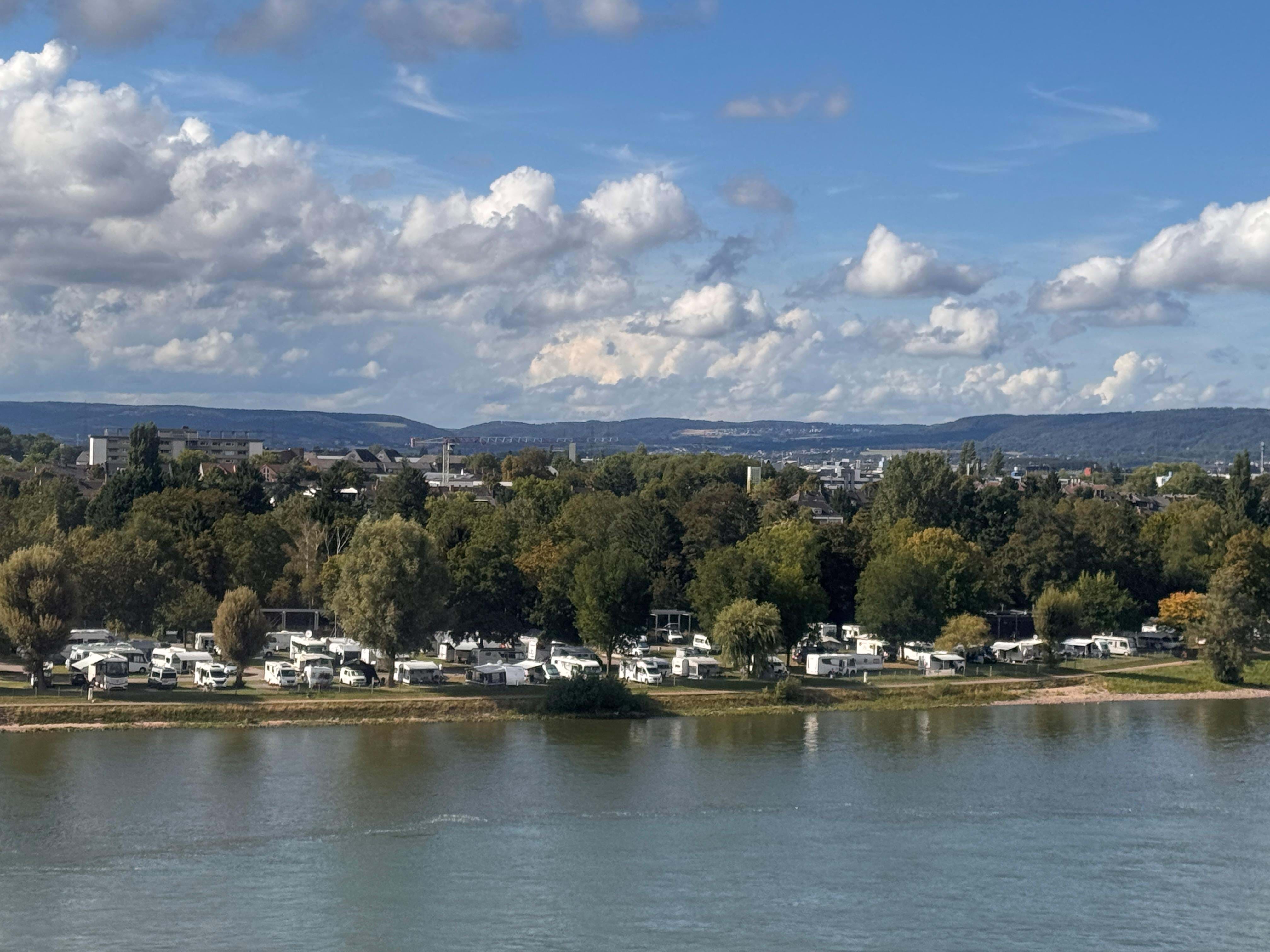Tyskland Mosel Camping I Koblenz Foto Anne Vibeke Rejser 2025