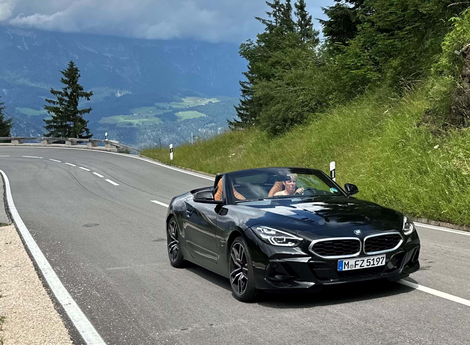 Tyskland Deutsche Alpenstrasse Rossfeldt Panoramastrasse Anne Vibeke Rejser Foto Rasmus Schønning