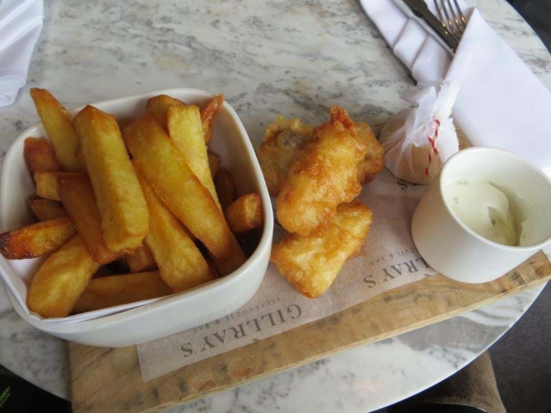 Fish n chips i London